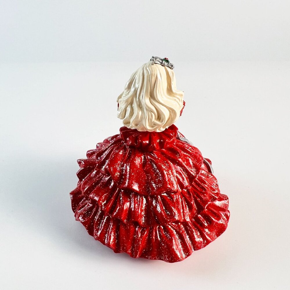 Hallmark Keepsake Barbie Christmas Ornament 1996 Collector's Club Series Red Dre - Picture 4 of 4